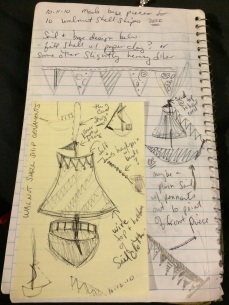 Walnut ship design notes